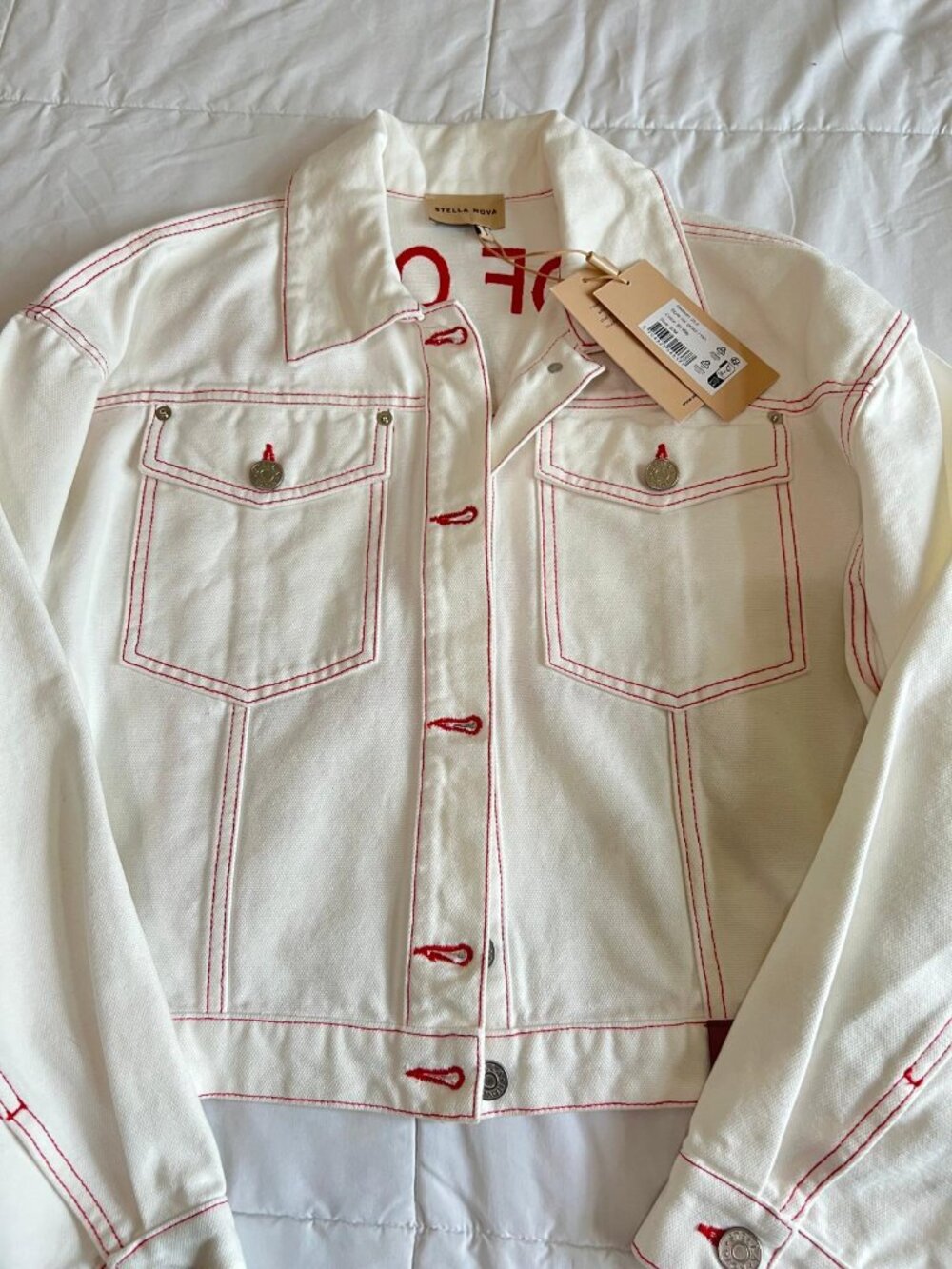 Stella Nova Out of Office loose Jacket S/M - Picture 4 of 7